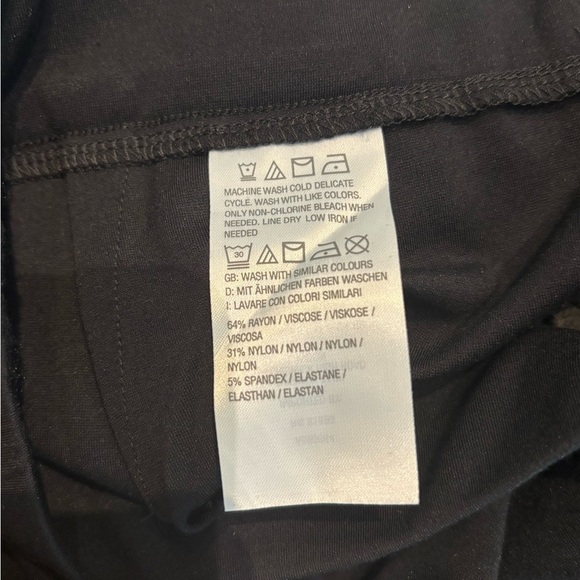 Isaac Mizrahi Black Wide Leg Pants - Picture 3 of 8